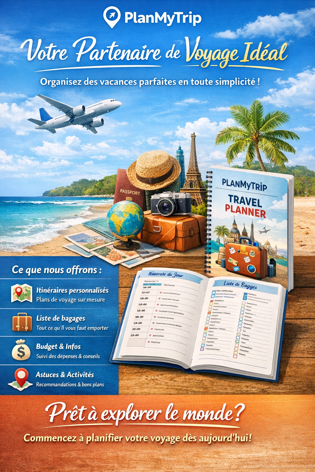 🧳 PlanMyTrip — Your Smart Travel Planner